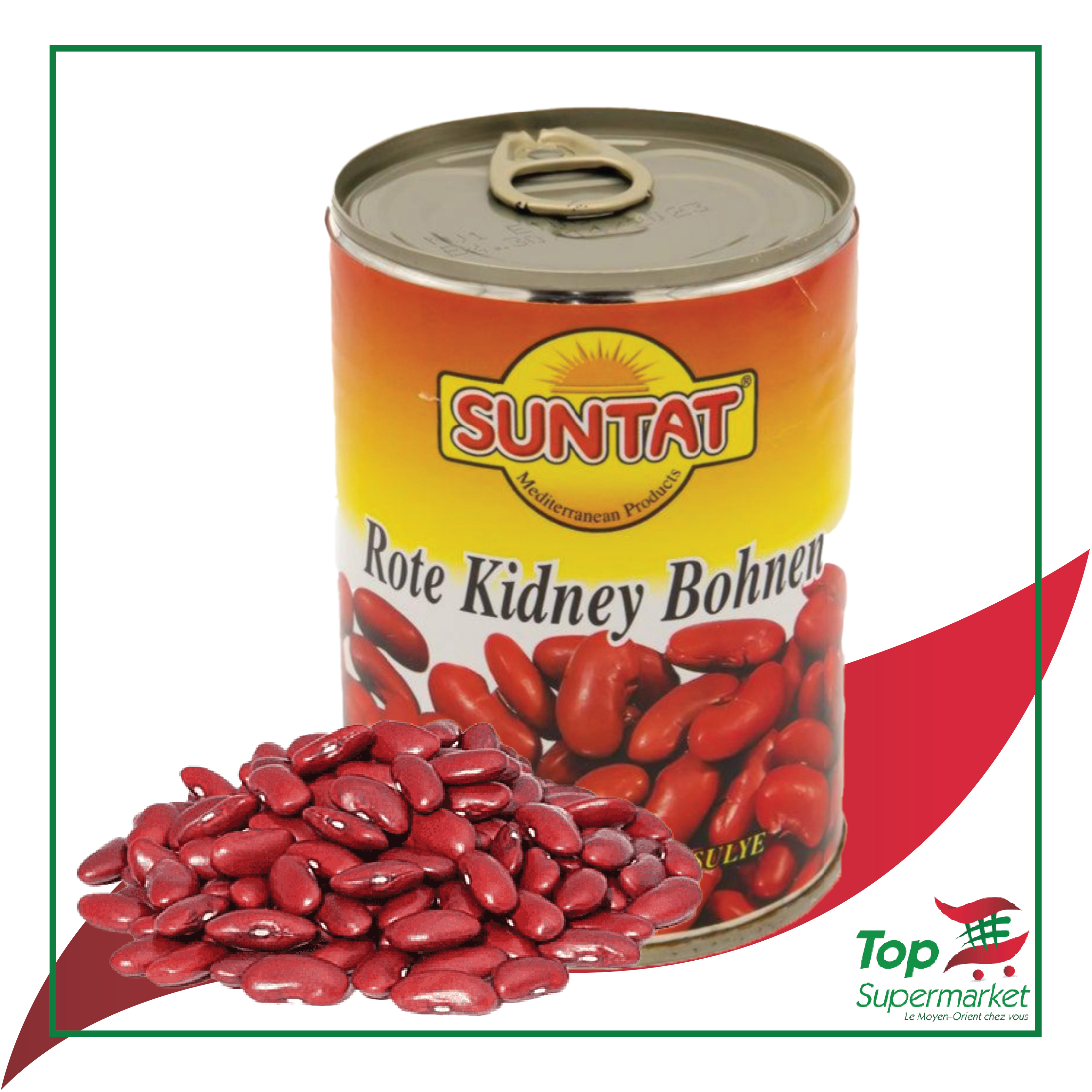 Suntat haricots rouges 400gr